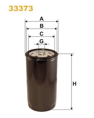 WIX FILTERS Polttoainesuodatin 33373